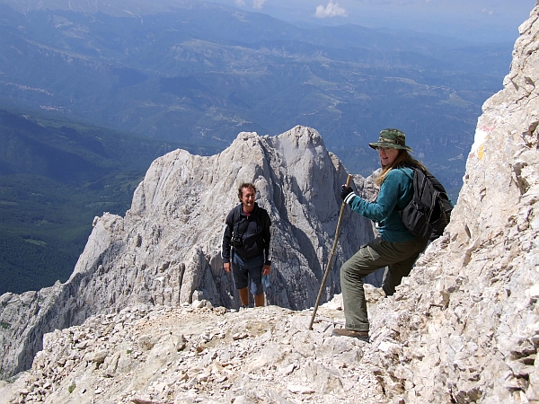 Gran Sasso d''Italia - salita al Corno Grande, 2912 mt.